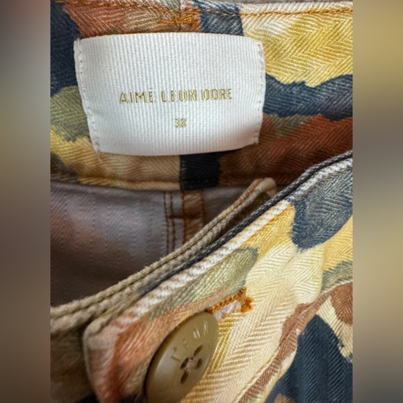 Aime Leon Dore Camouflage Cargo Pants - Brown and Green - Picture 5 of 10